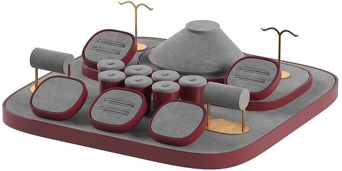 jewelry display ovilr-01 3D model