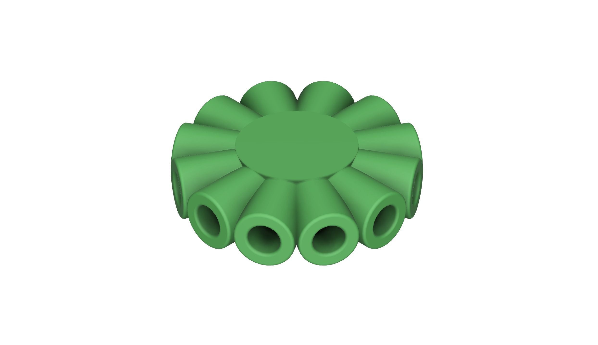 Glow Stick Building Connectors 3D print model_16