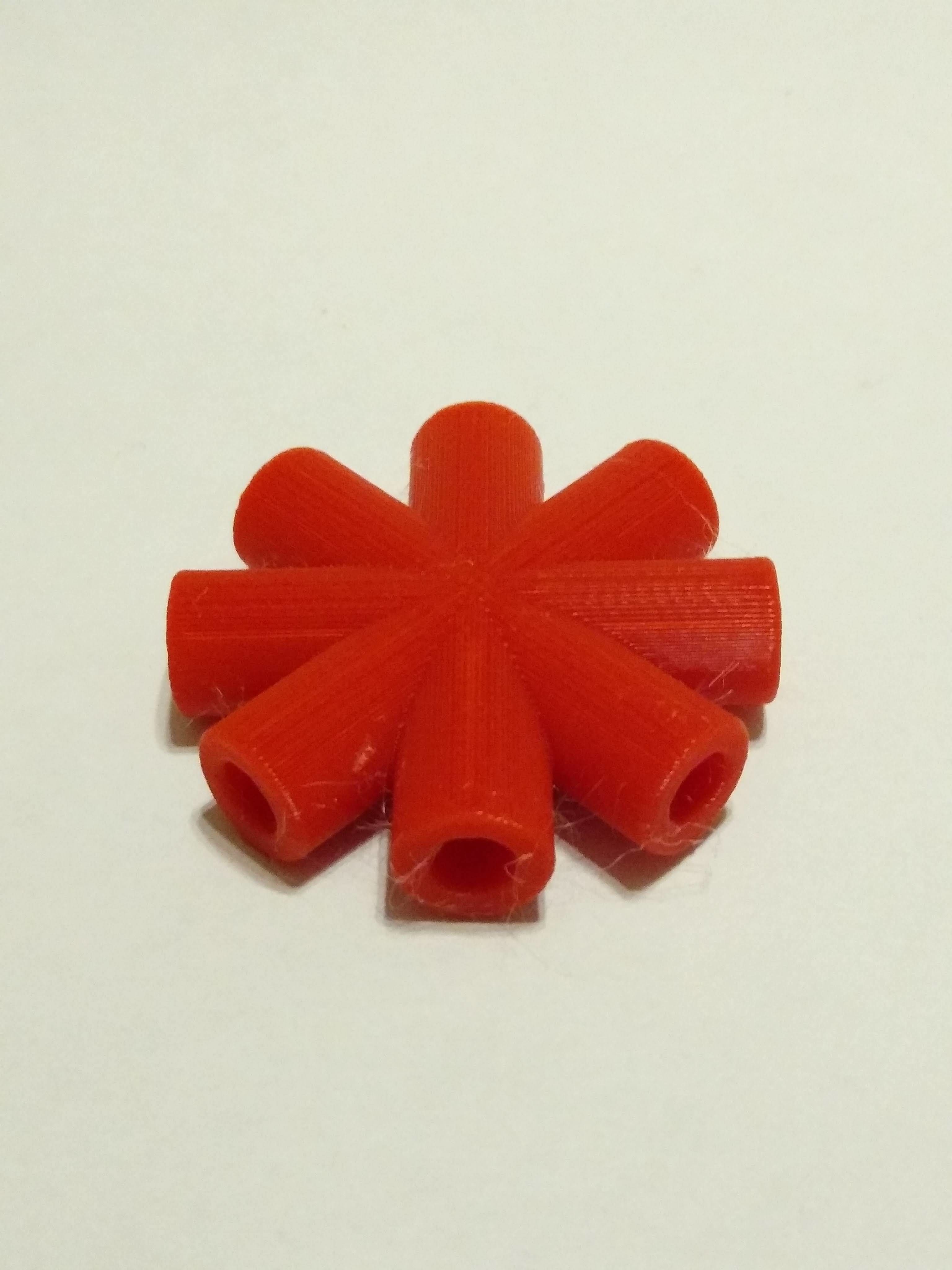 Glow Stick Building Connectors 3D print model_3