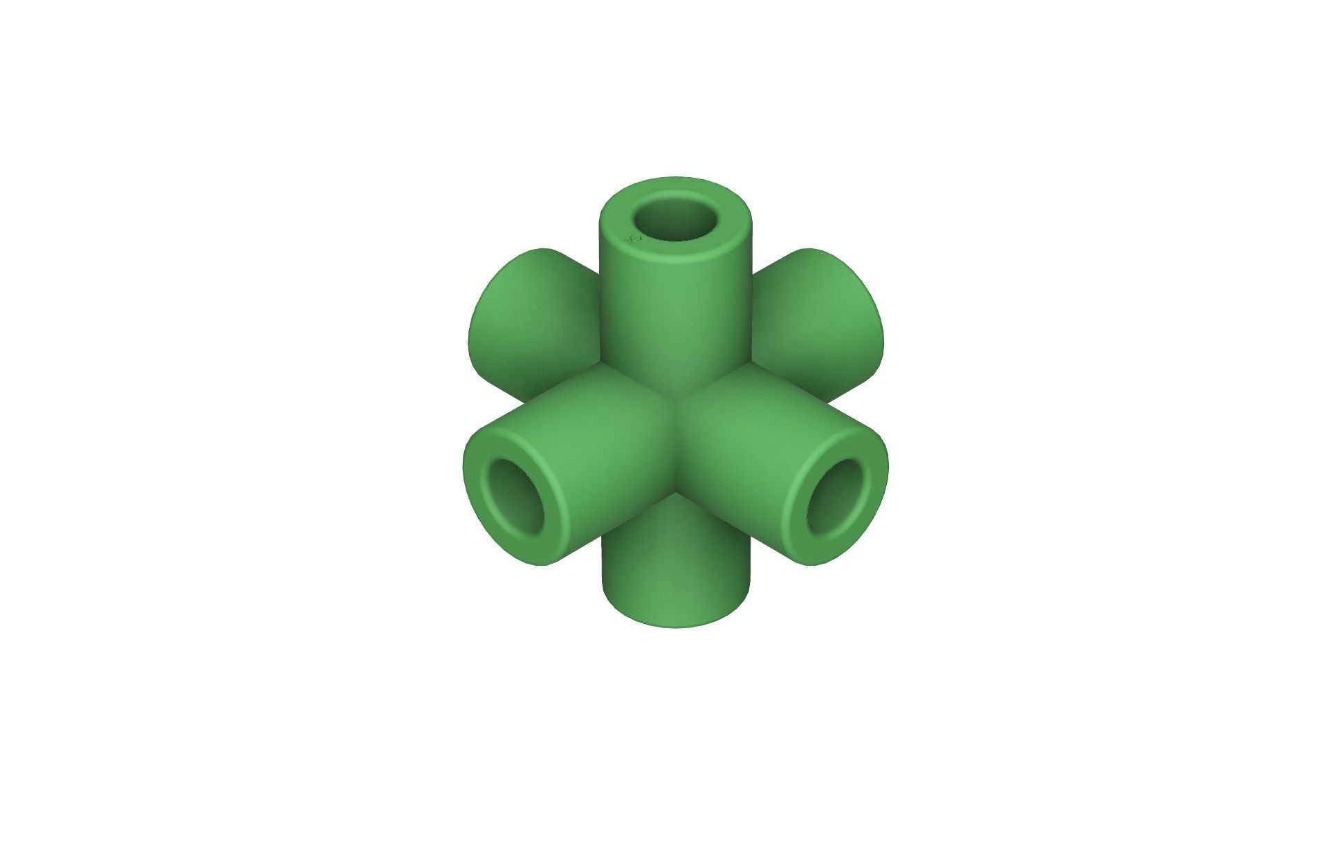 Glow Stick Building Connectors 3D print model_20