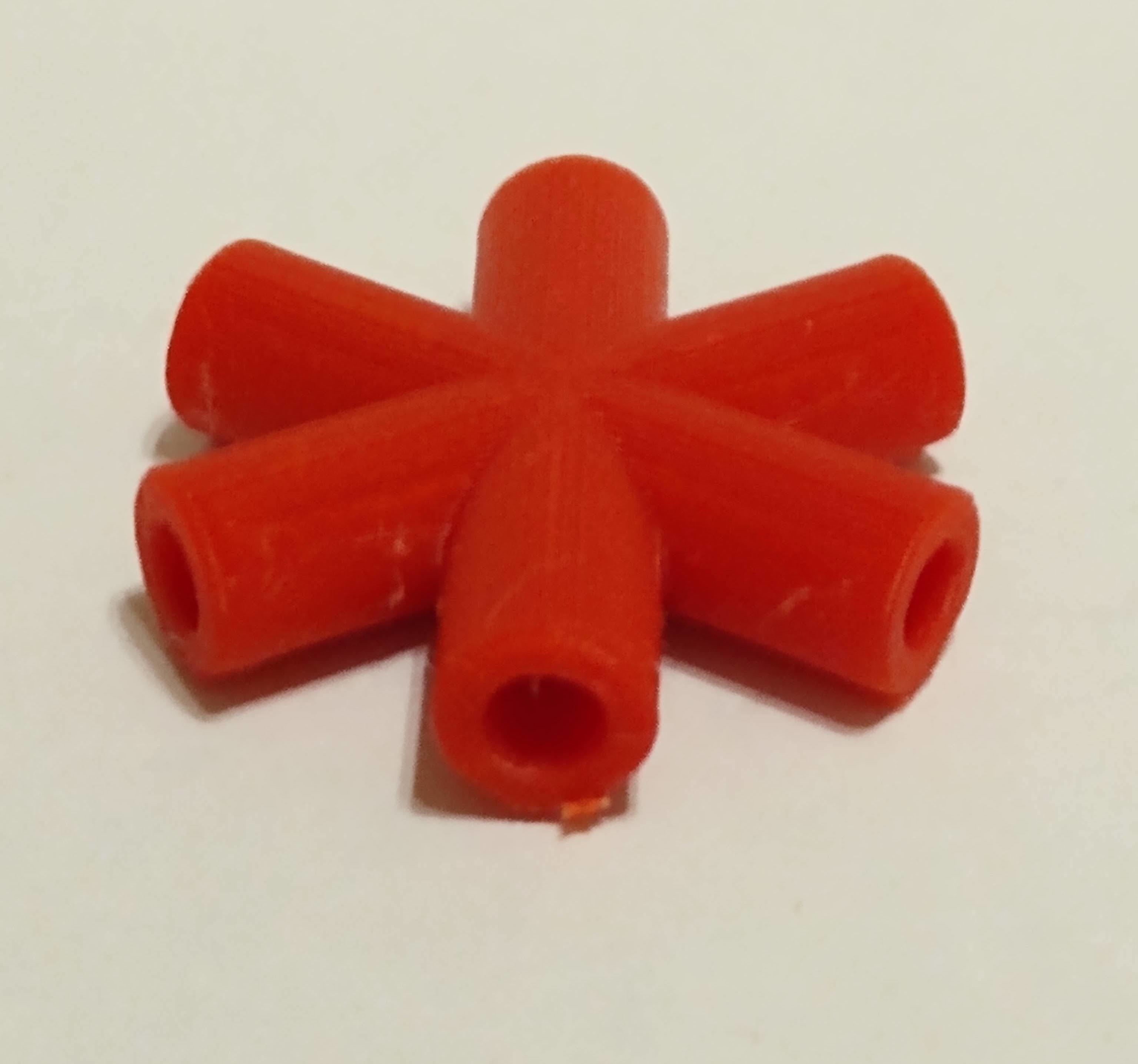 Glow Stick Building Connectors 3D print model_2