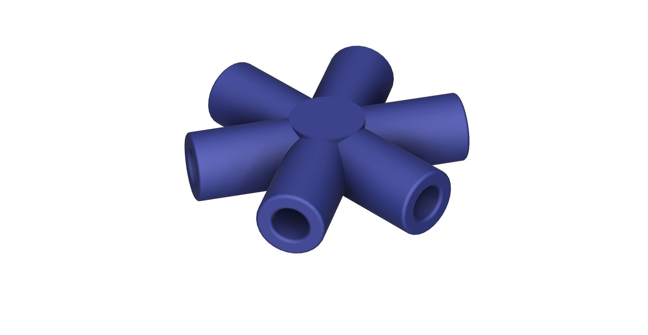 Glow Stick Building Connectors 3D print model_13