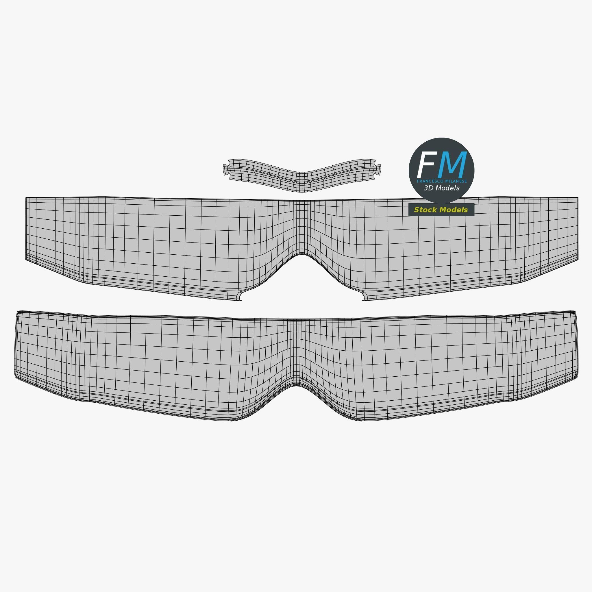 Safety spectacles 3D model_12