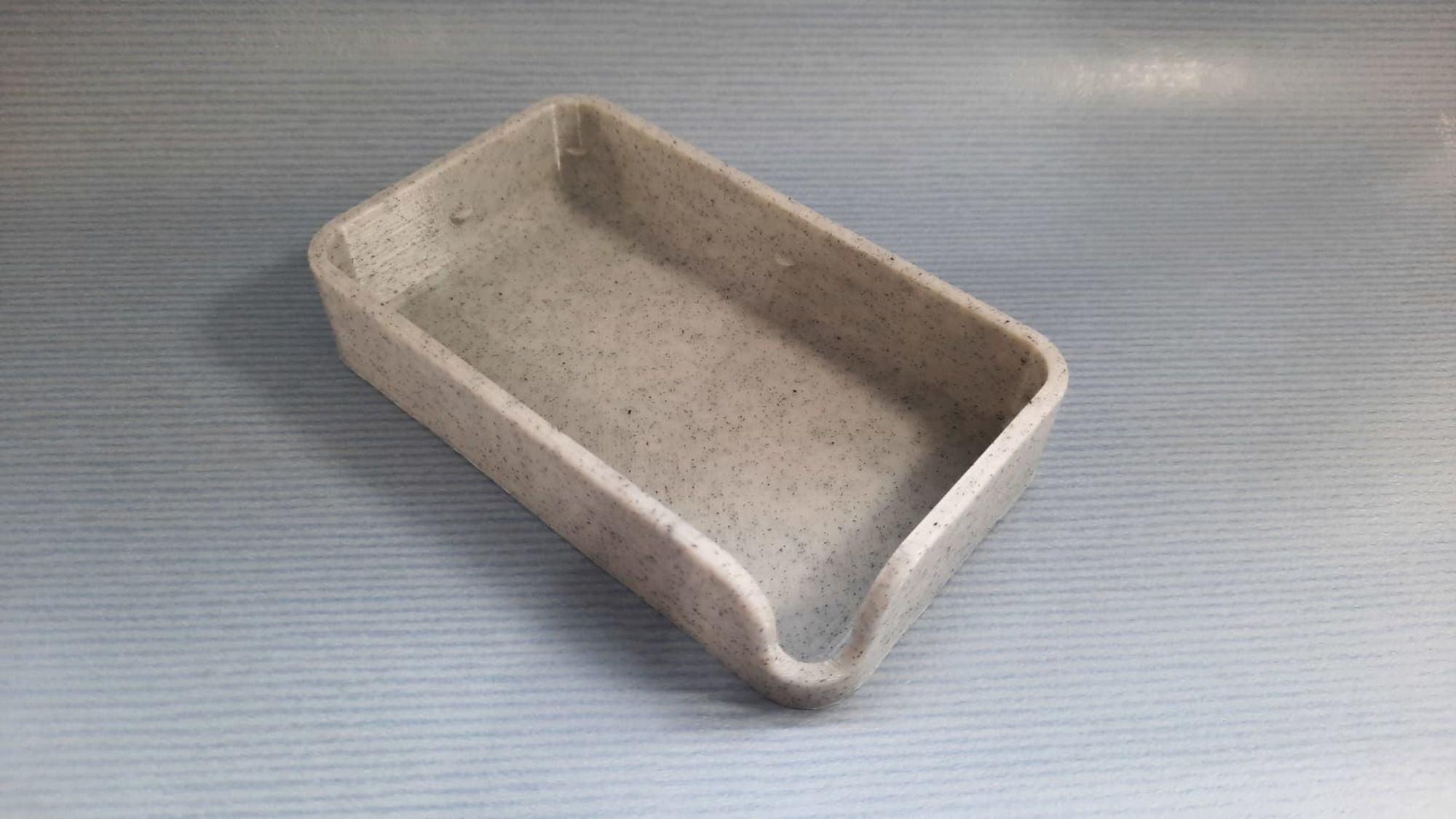 Soap Holder Dish Triangles - 2 Models 3D print model_1