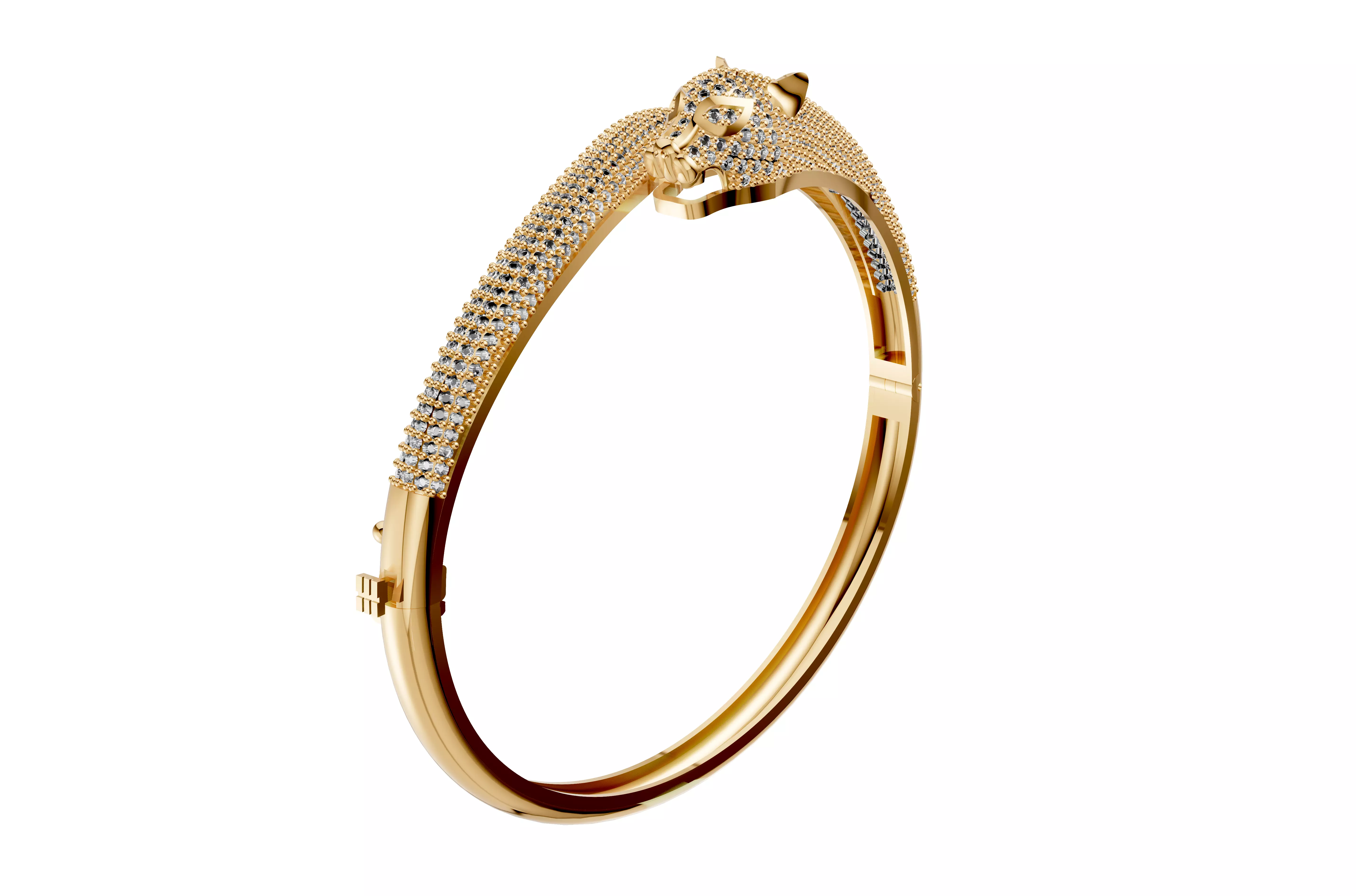 Leopard Jewellery Bracelet 3D print model