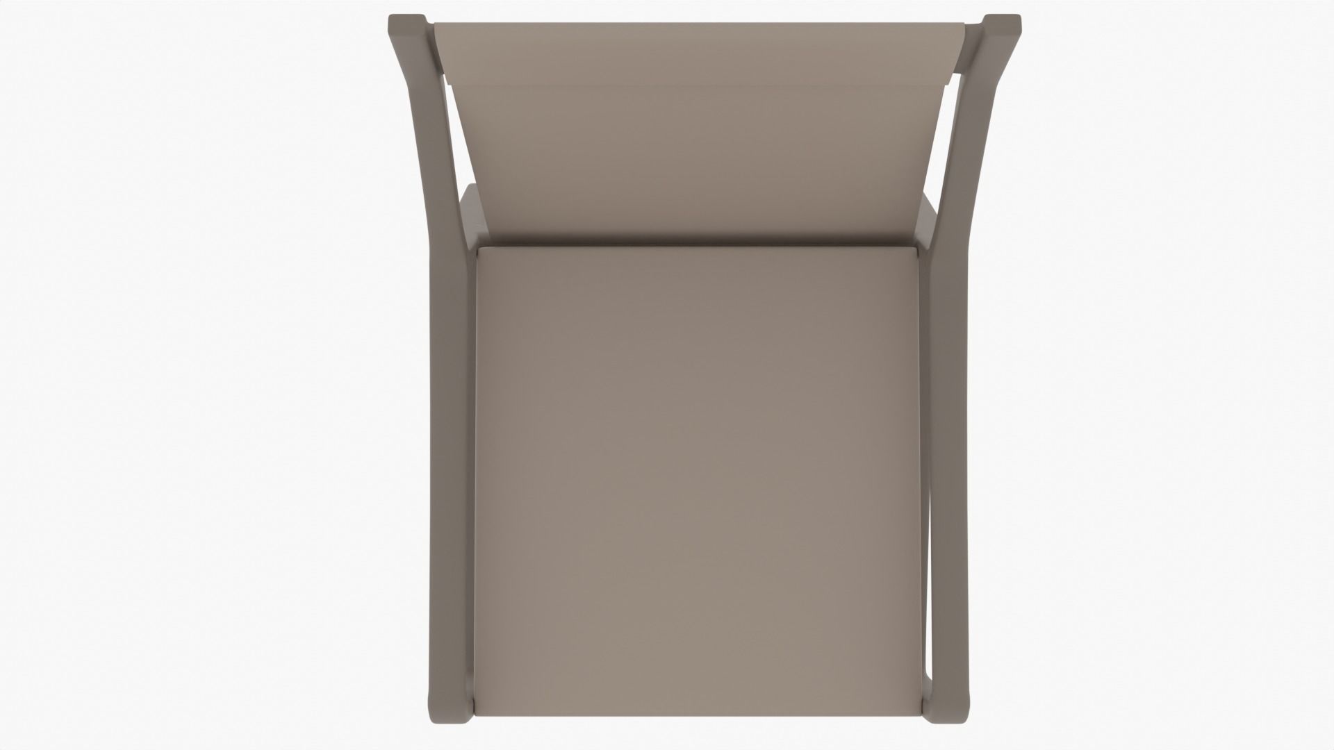 Lounge Chair Low-poly 3D model_5