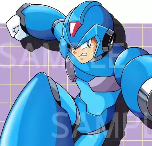 Rockman X MegaMan  3D model