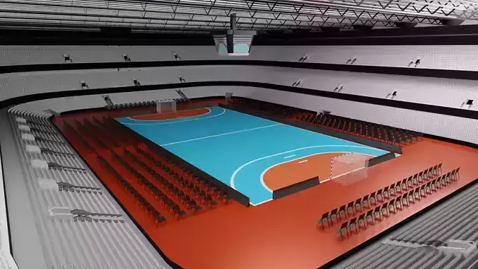 Handball Stadium 3D model