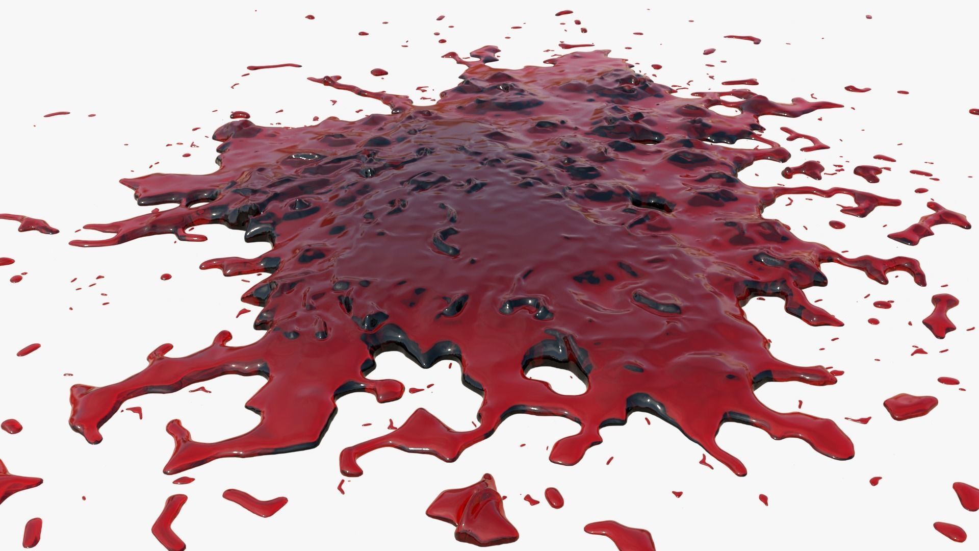 Blood Stain 16 3D model_2