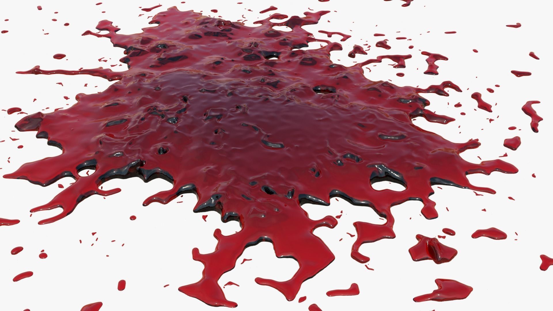 Blood Stain 16 3D model_1