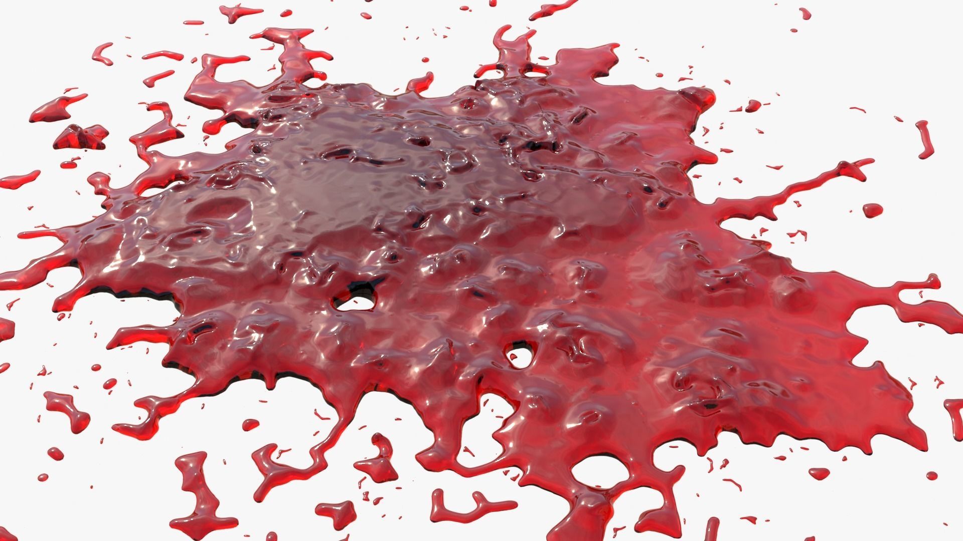 Blood Stain 16 3D model_3