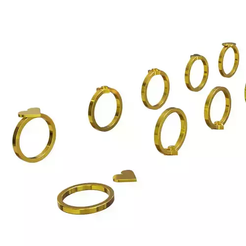 All Simple Rings Heart