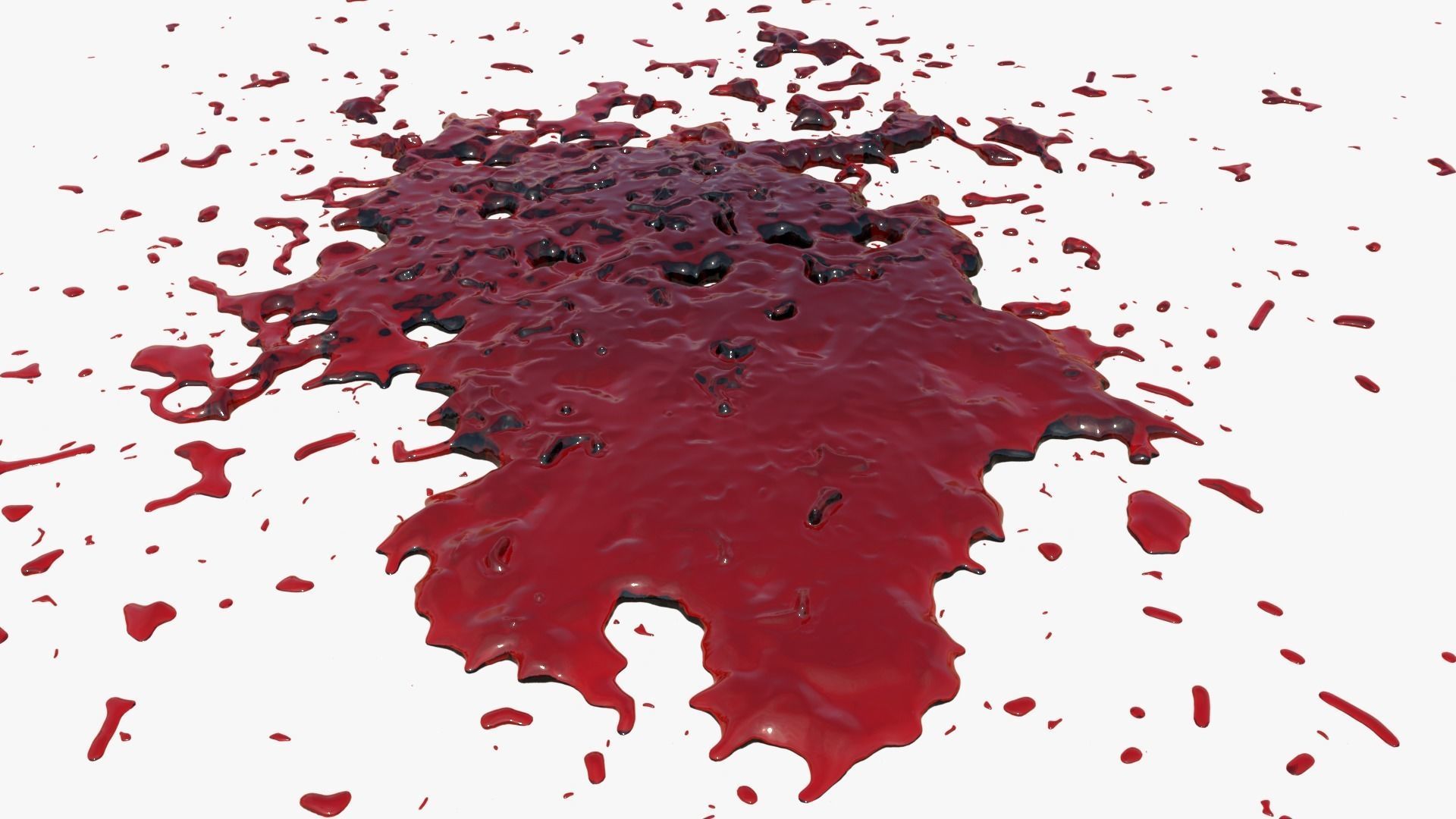 Blood Stain 15 3D model_2