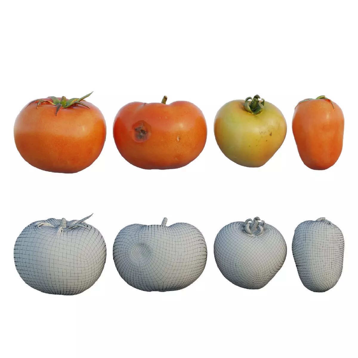 Tomato 01 3D model_0