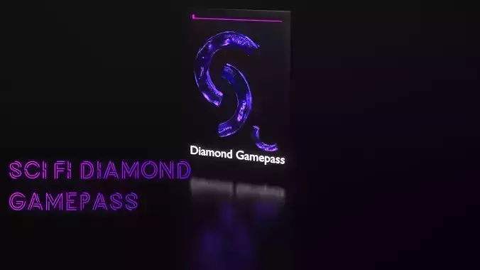 Sci-fi Diamond Game pass animated