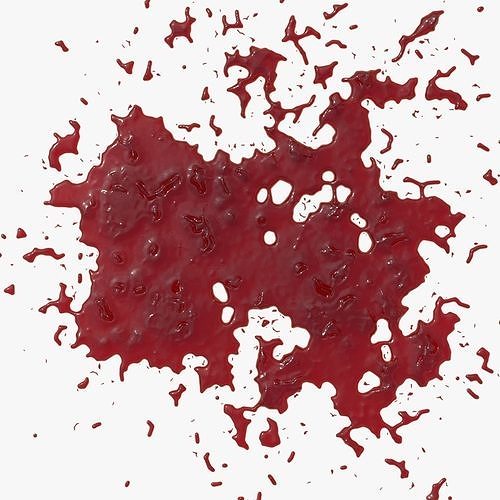 Blood Stain 12 3D model