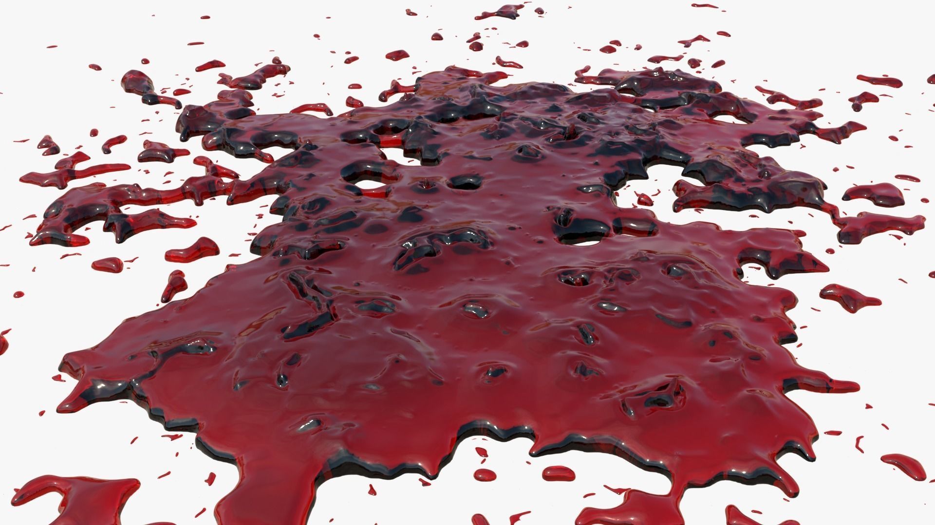 Blood Stain 12 3D model_3