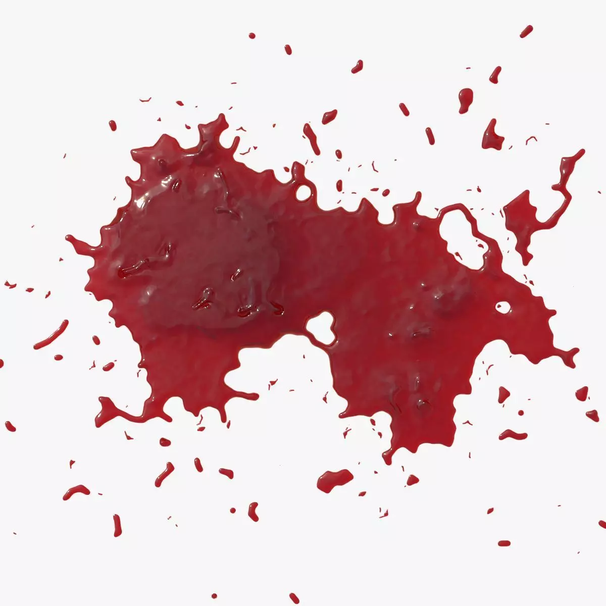 Blood Stain 11 3D model_0