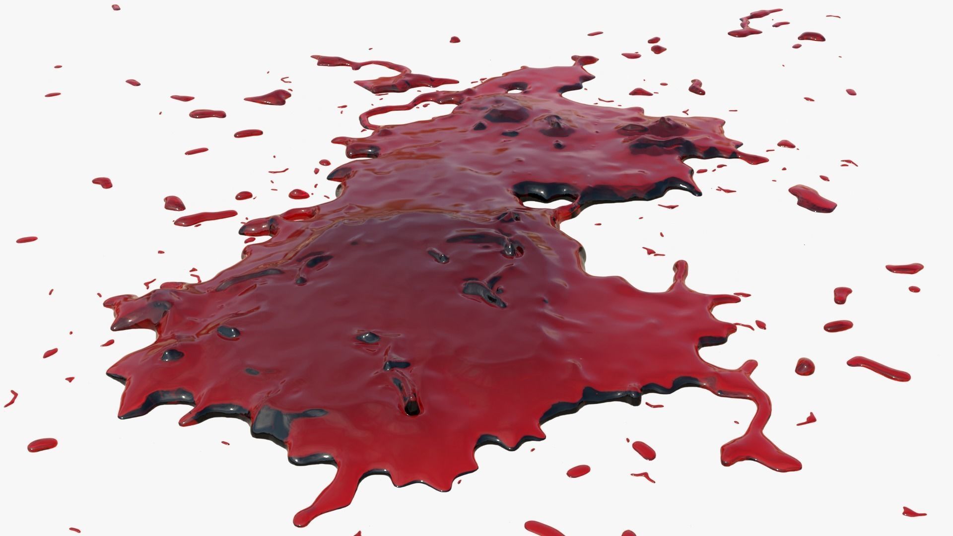 Blood Stain 11 3D model_3