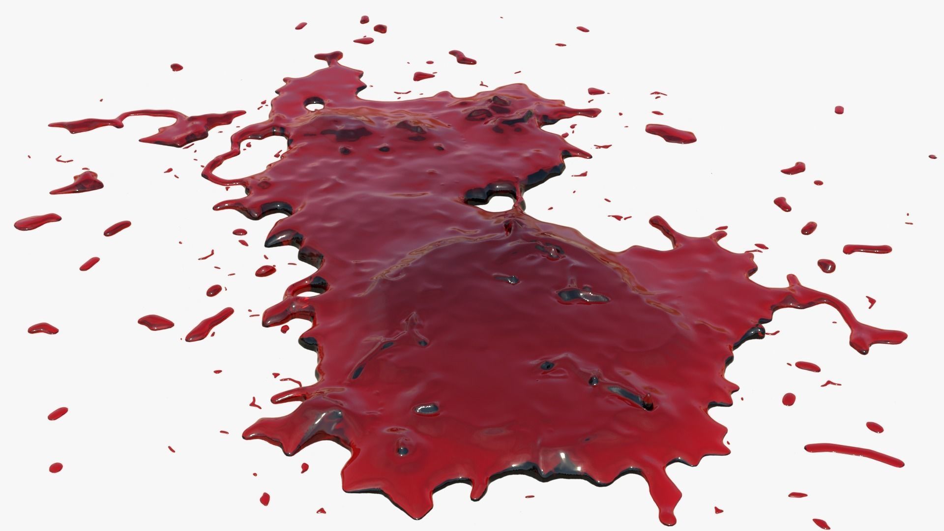 Blood Stain 11 3D model_2
