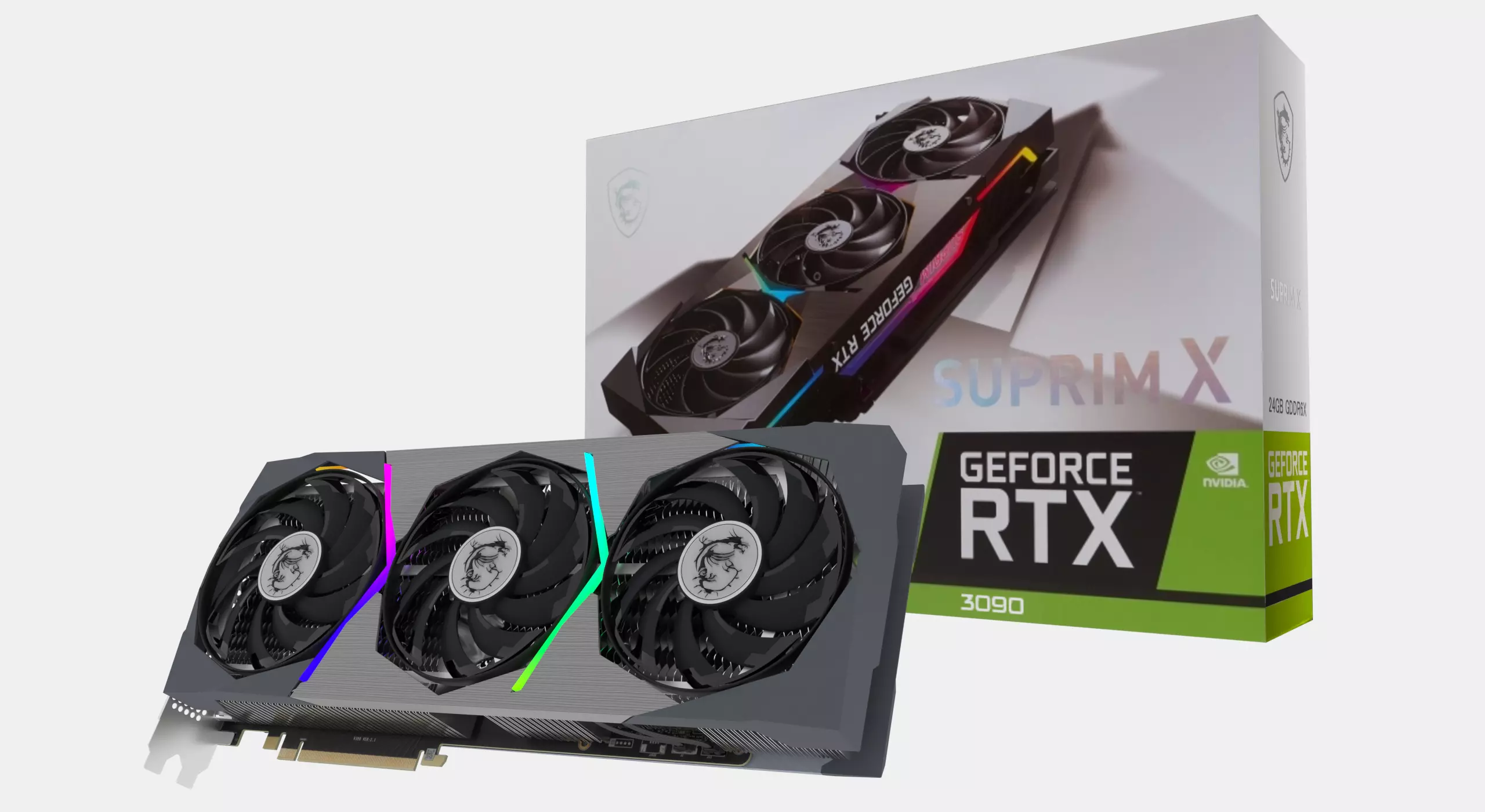 MSI GeForce RTX 3090 SUPRIM X 24G 3D model_0