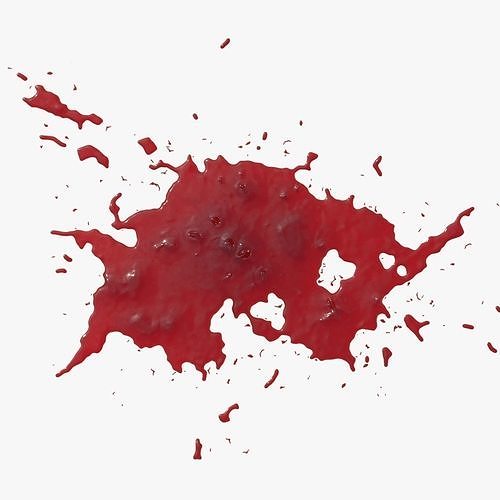 Blood Stain 10 3D model