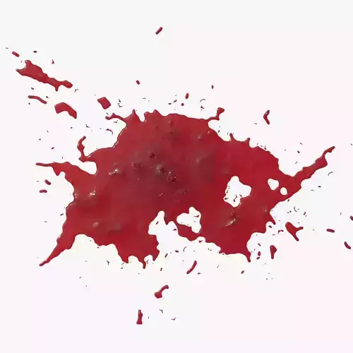 Blood Stain 10 3D model