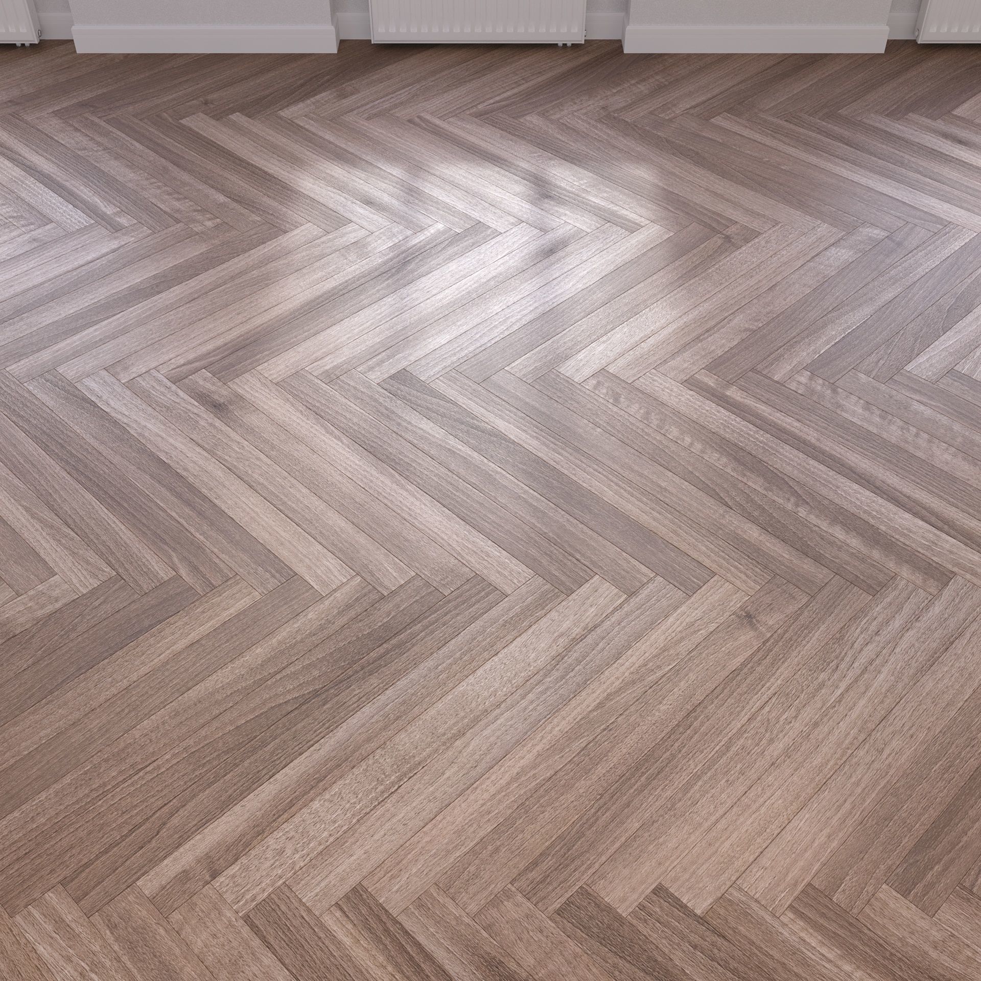 Parquet - Laminate - Wooden floor 2 in 1 Low-poly 3D model_3