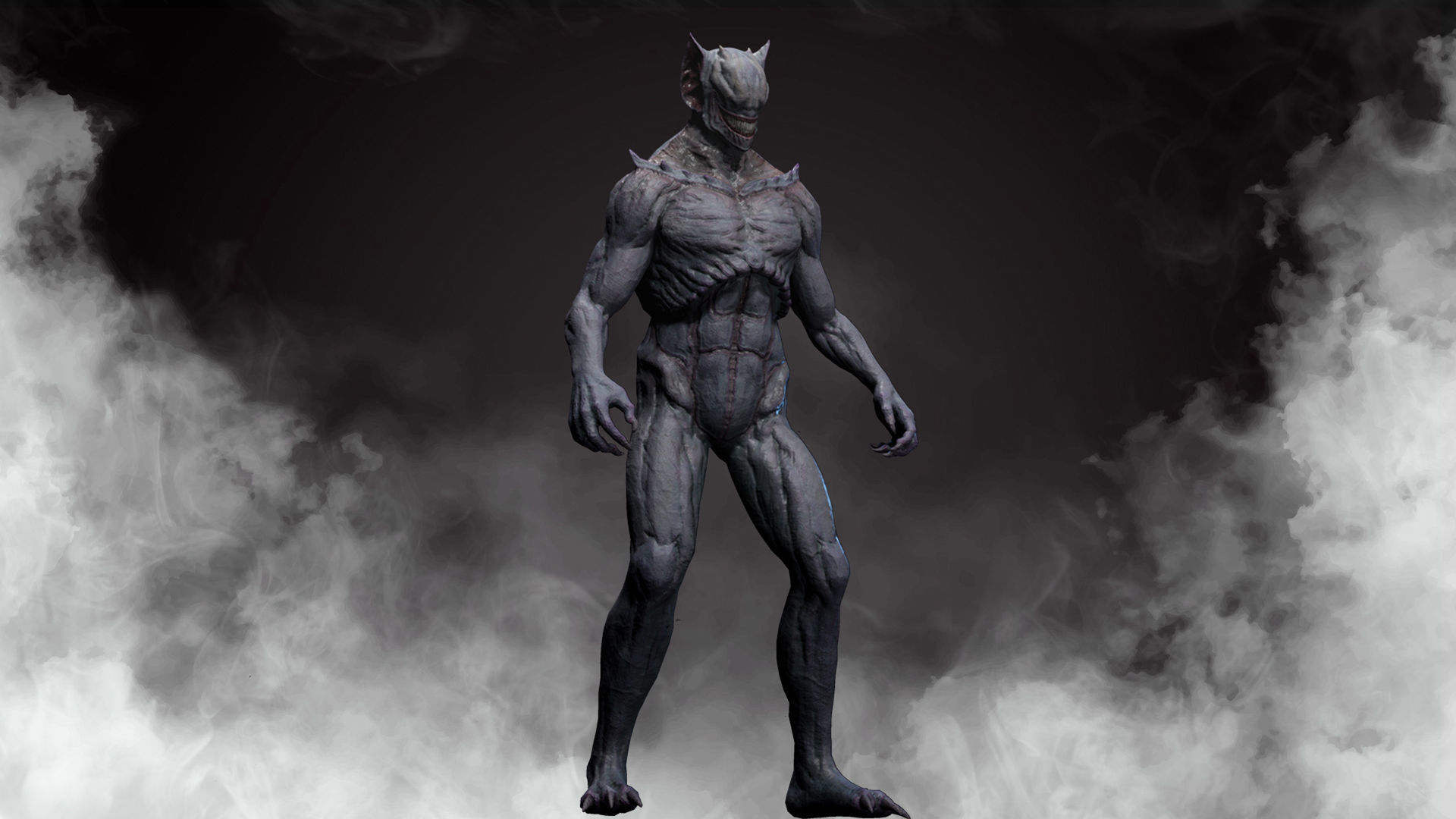 Monster 1 Low-poly 3D model_9