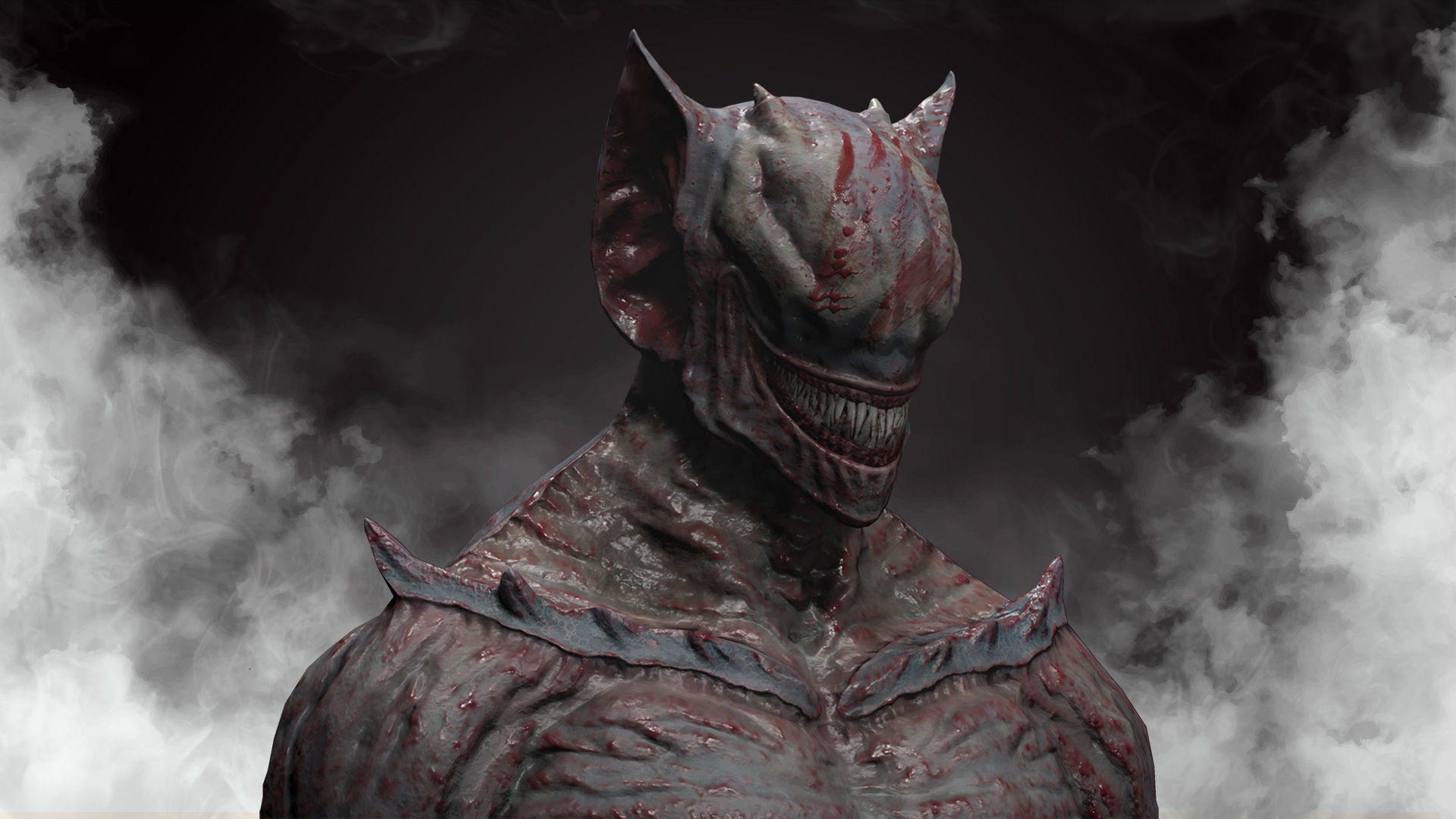 Monster 1 Low-poly 3D model_4