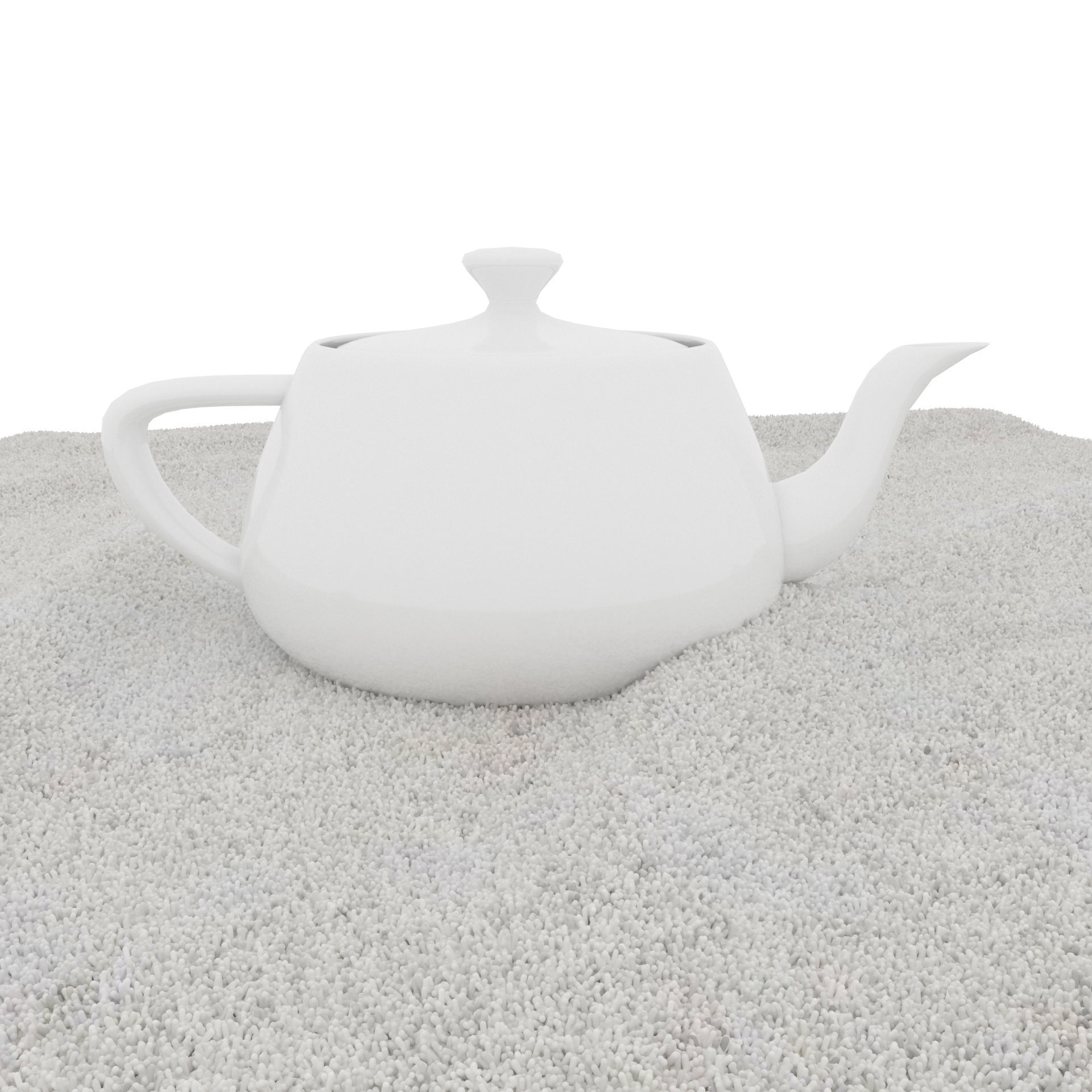 Rugs No 718 Low-poly 3D model_8