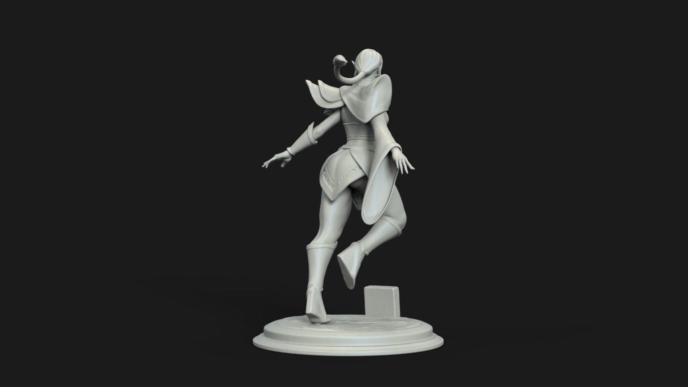 Templar assassin 3D print model_1