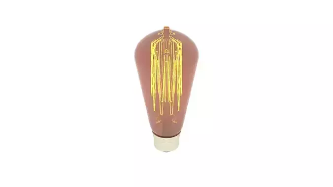 Edison Light Bulb 3D model