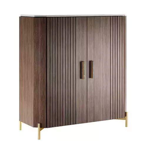 Malcolm Highboard by Mambo Unlimited Ideas 3D model