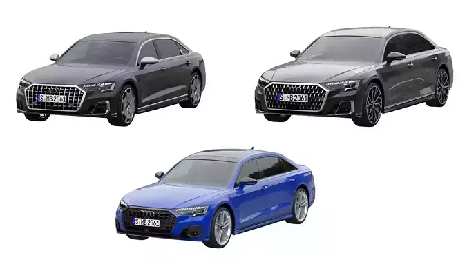 3 cars collection Audi 