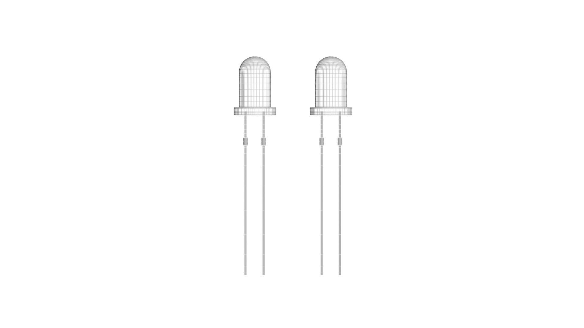 Light Emitting Diode With Illuminating Animation 3D model_28