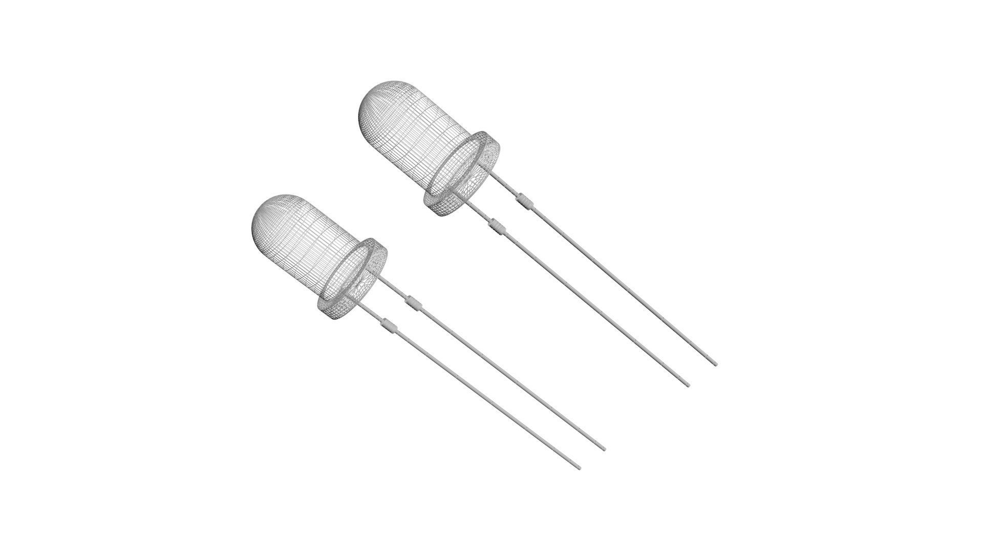 Light Emitting Diode With Illuminating Animation 3D model_25