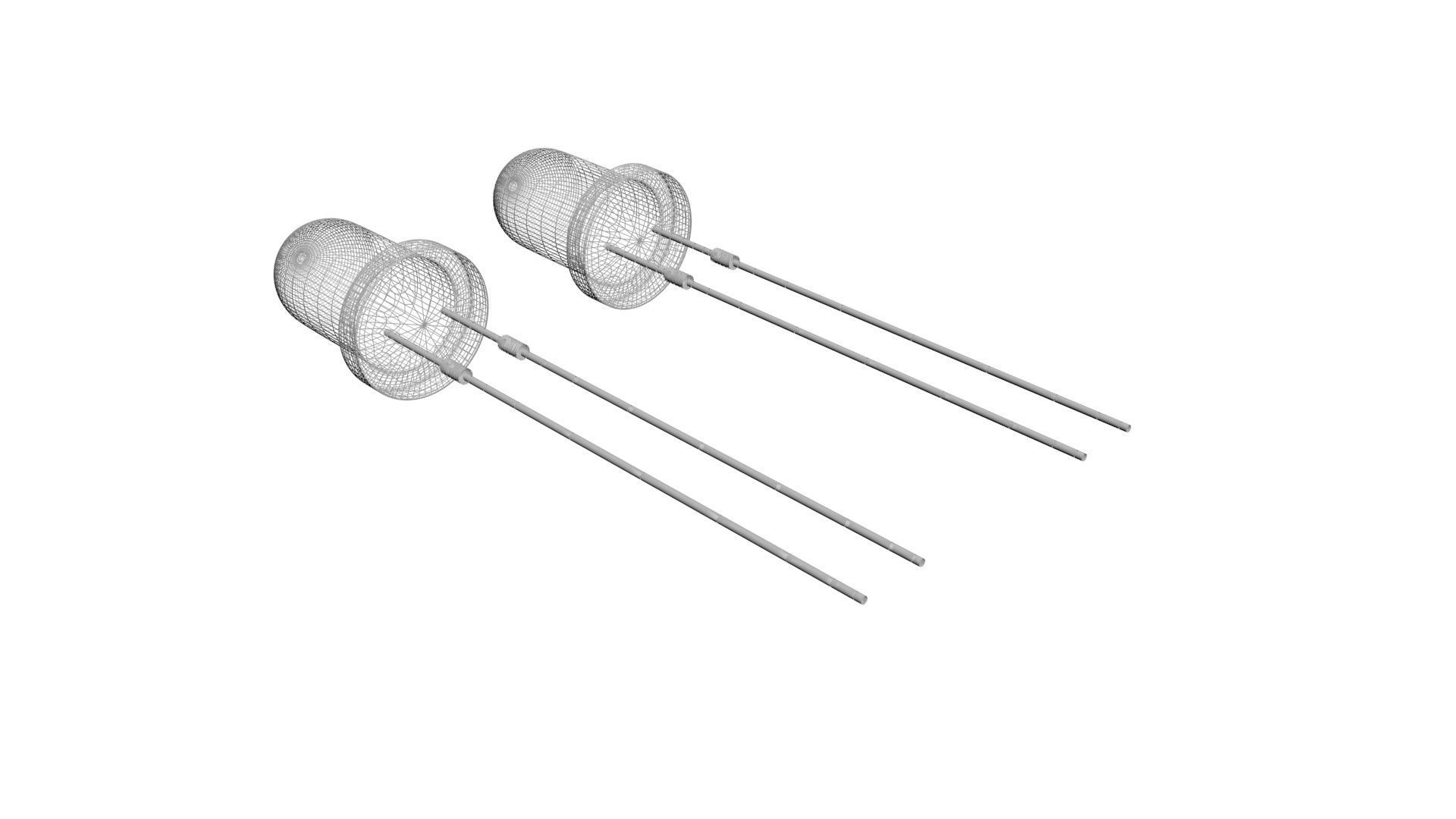 Light Emitting Diode With Illuminating Animation 3D model_22