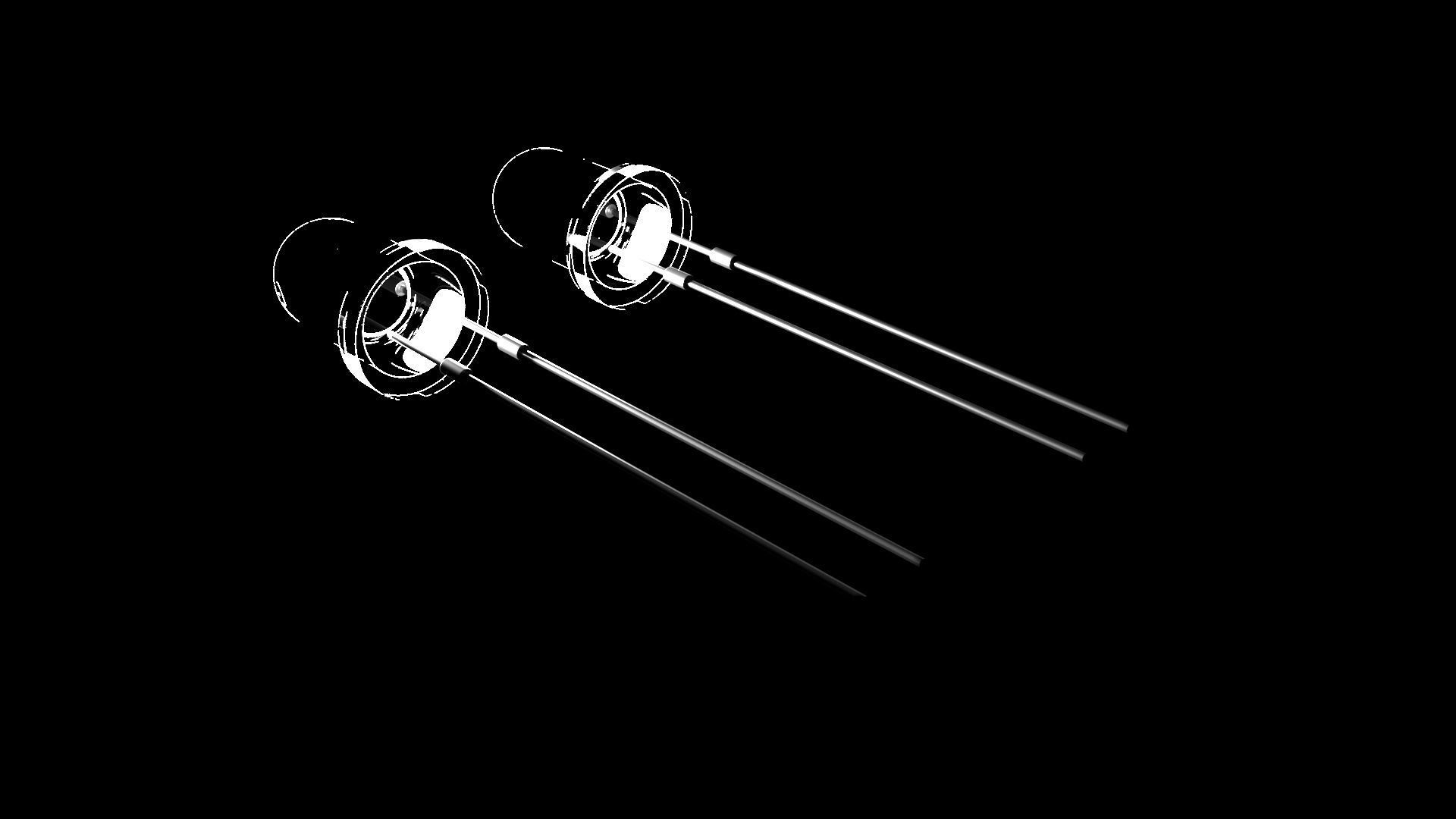 Light Emitting Diode With Illuminating Animation 3D model_18