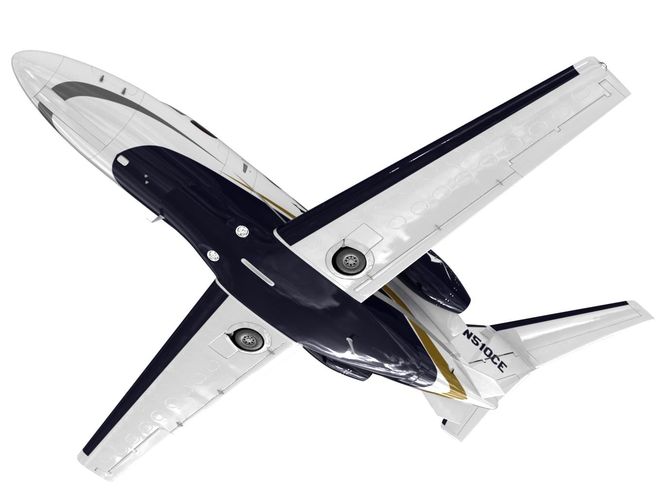 Cessna 510 Citation Mustang 3D model_9