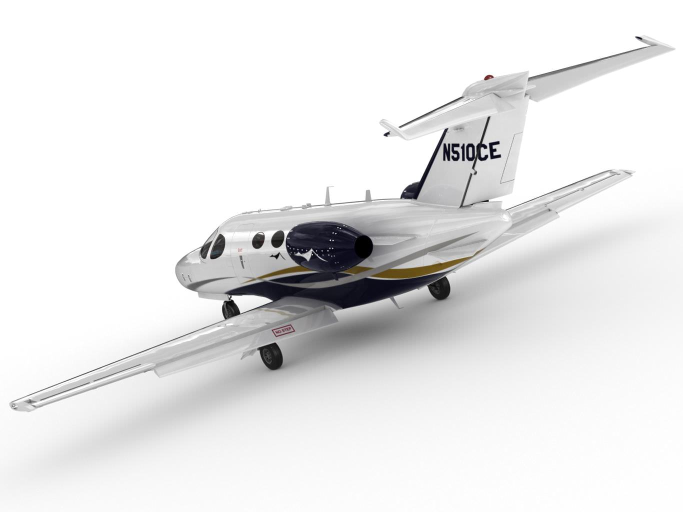 Cessna 510 Citation Mustang 3D model_11