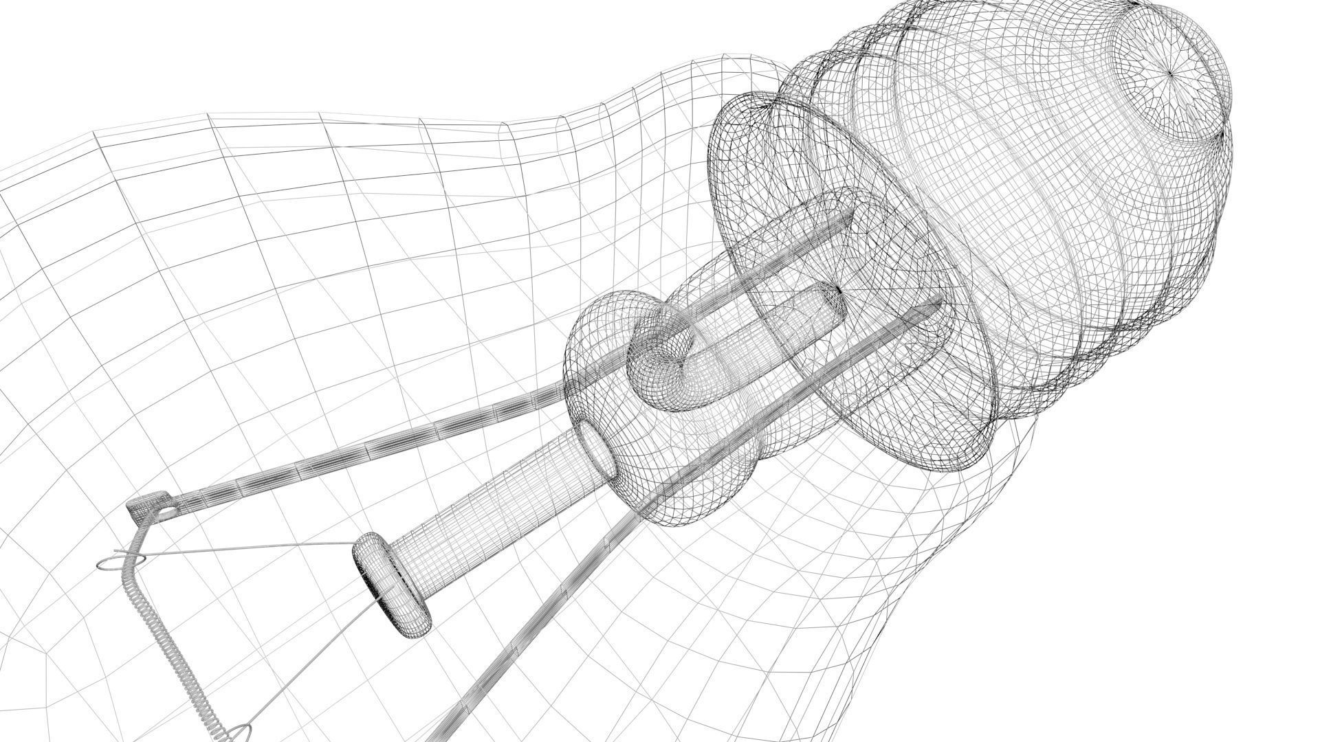 Light Bulb With Illuminating Animation 3D model_28