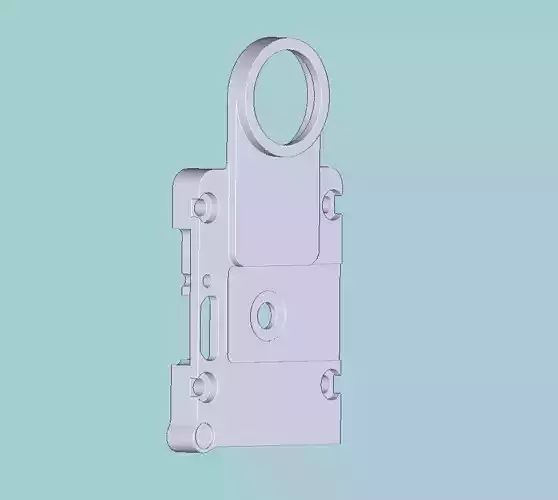 Billet Box Rev4 Fire button plate 3D print model
