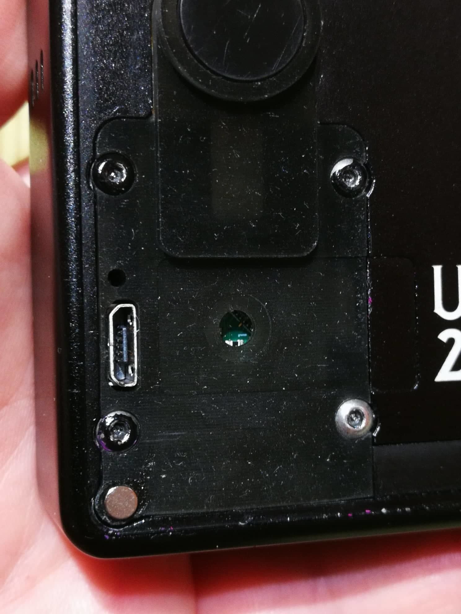 Billet Box Rev4 Inner control panel and fire button plate 3D print model_7