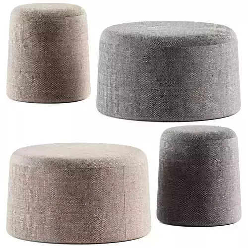 FUNGO Upholstered Pouf by Grado Design