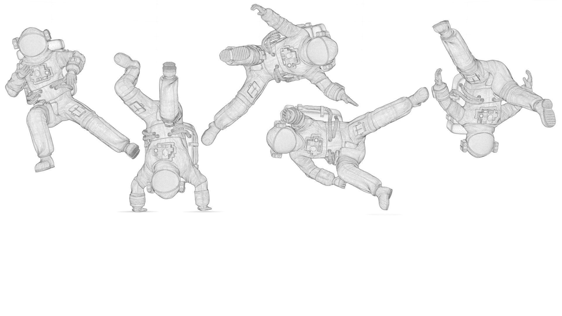 Astronaut 04 3D print model_5