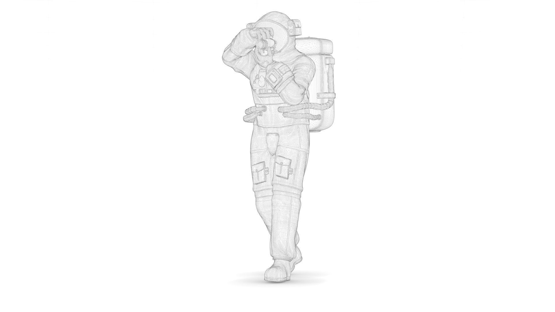 Astronaut 05 3D print model_7
