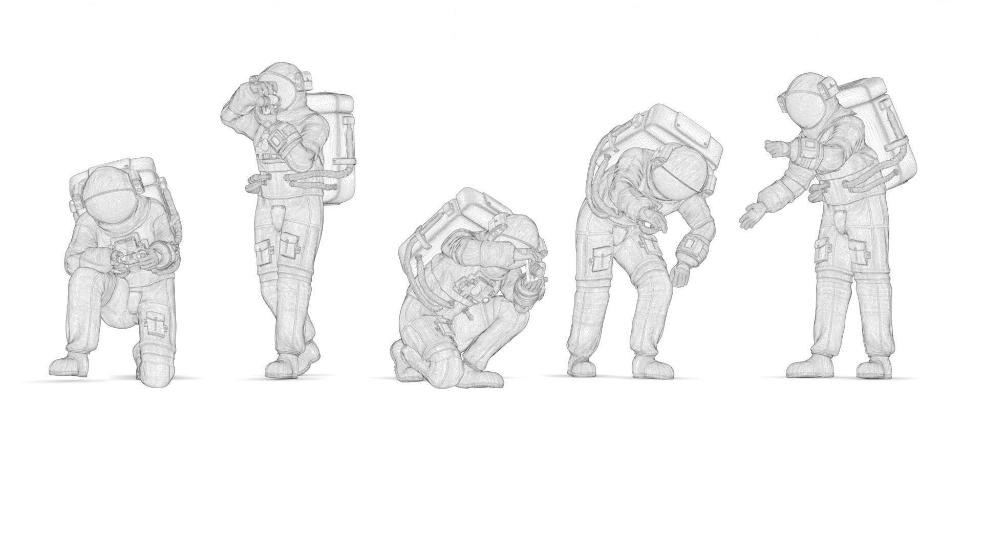 Astronaut 05 3D print model_5