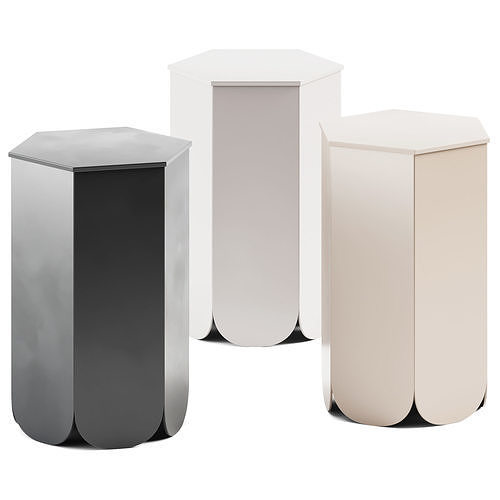 ATAY Side Table by Verges 3D model