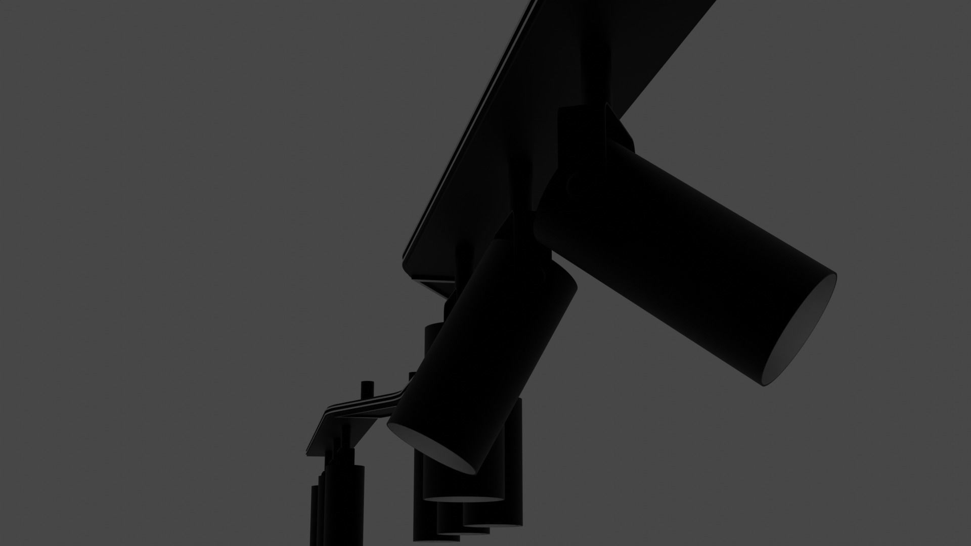 Chandelier pendant light Free 3D model_2